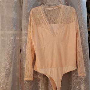 NY&Co Eva Mendez lace body suit